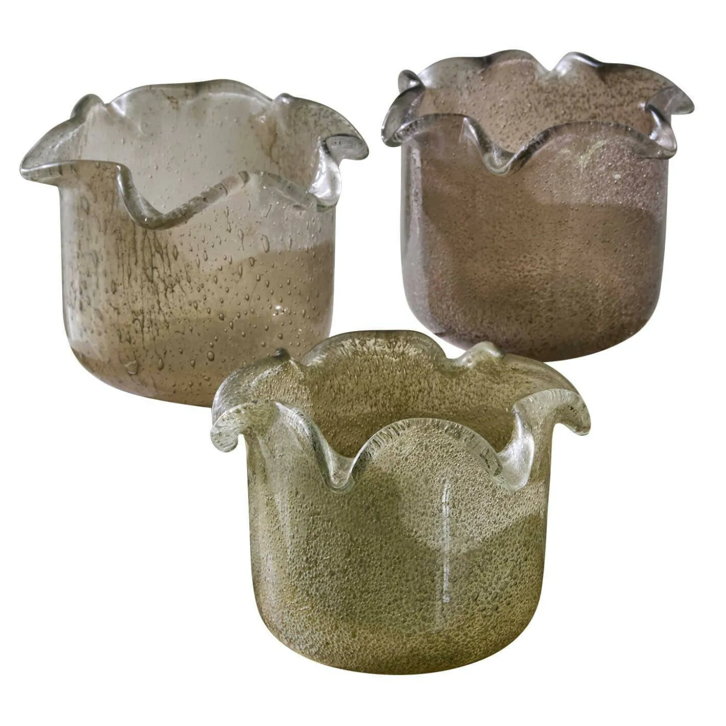 Set di 3 portalumini Venara