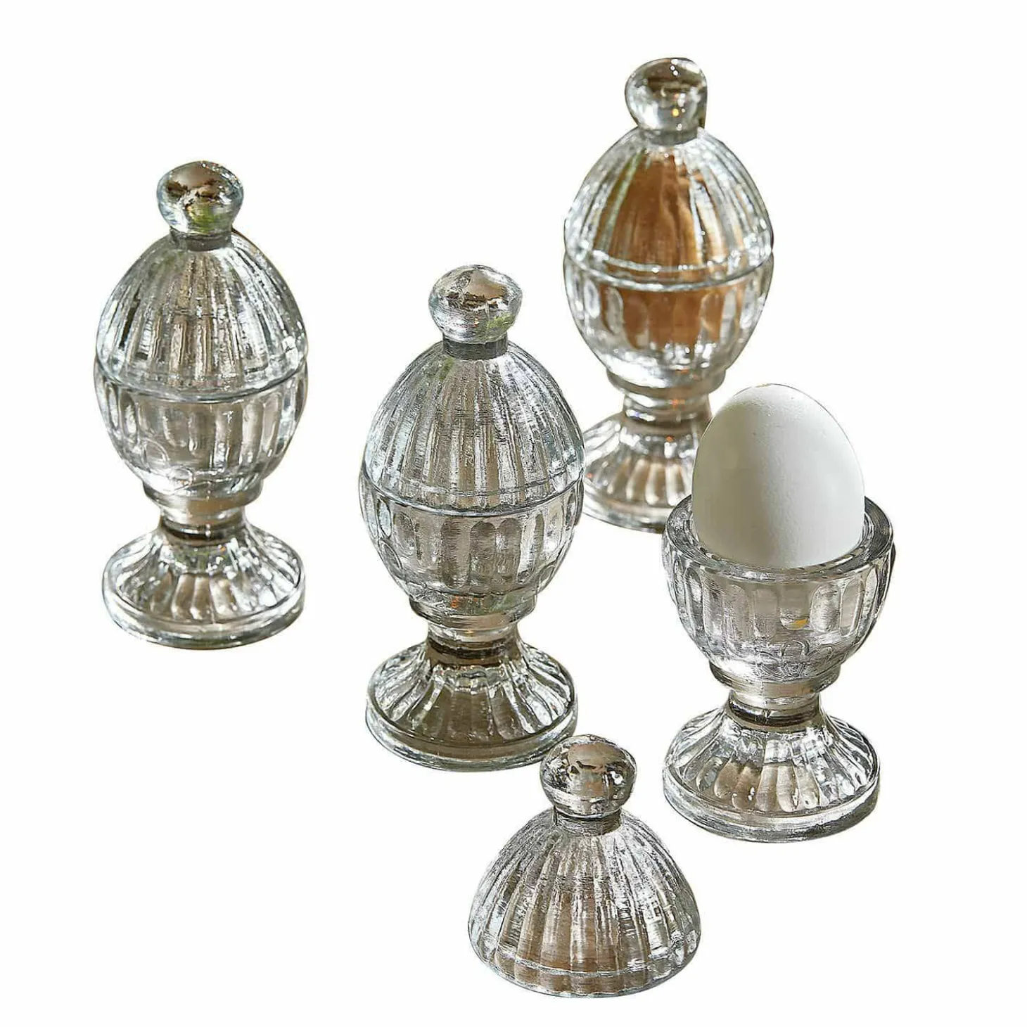 Set di 4 portauova Uvirel
