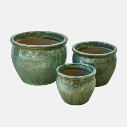 Set di 3 portavasi Mareenah