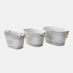 Set di 3 portavasi Merrin