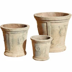 Set di 3 portavasi Nesrin
