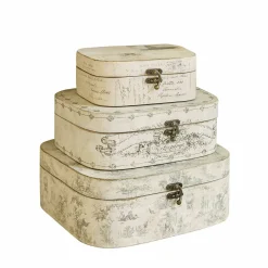 Set di 3 scatole Dedwen