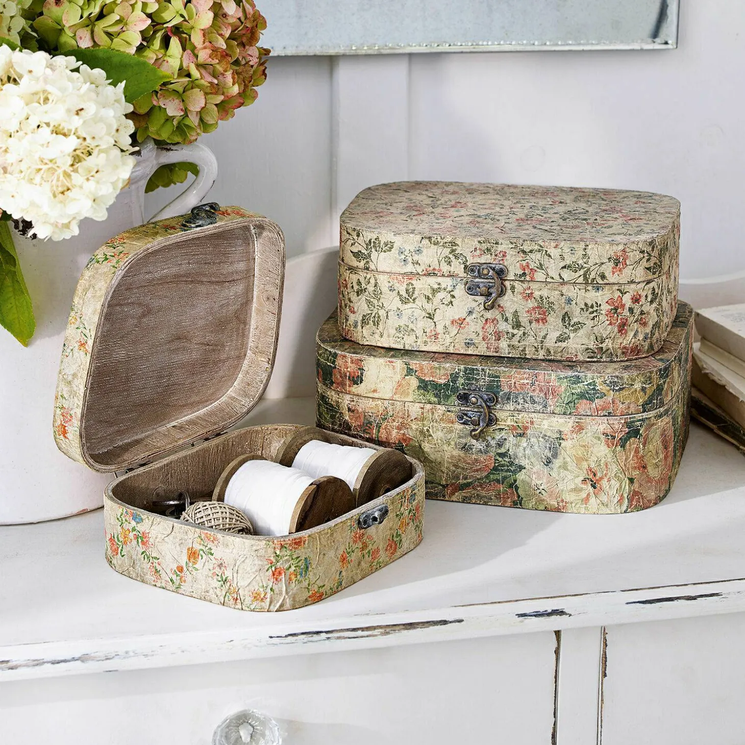 Set di 3 scatole Emmylou