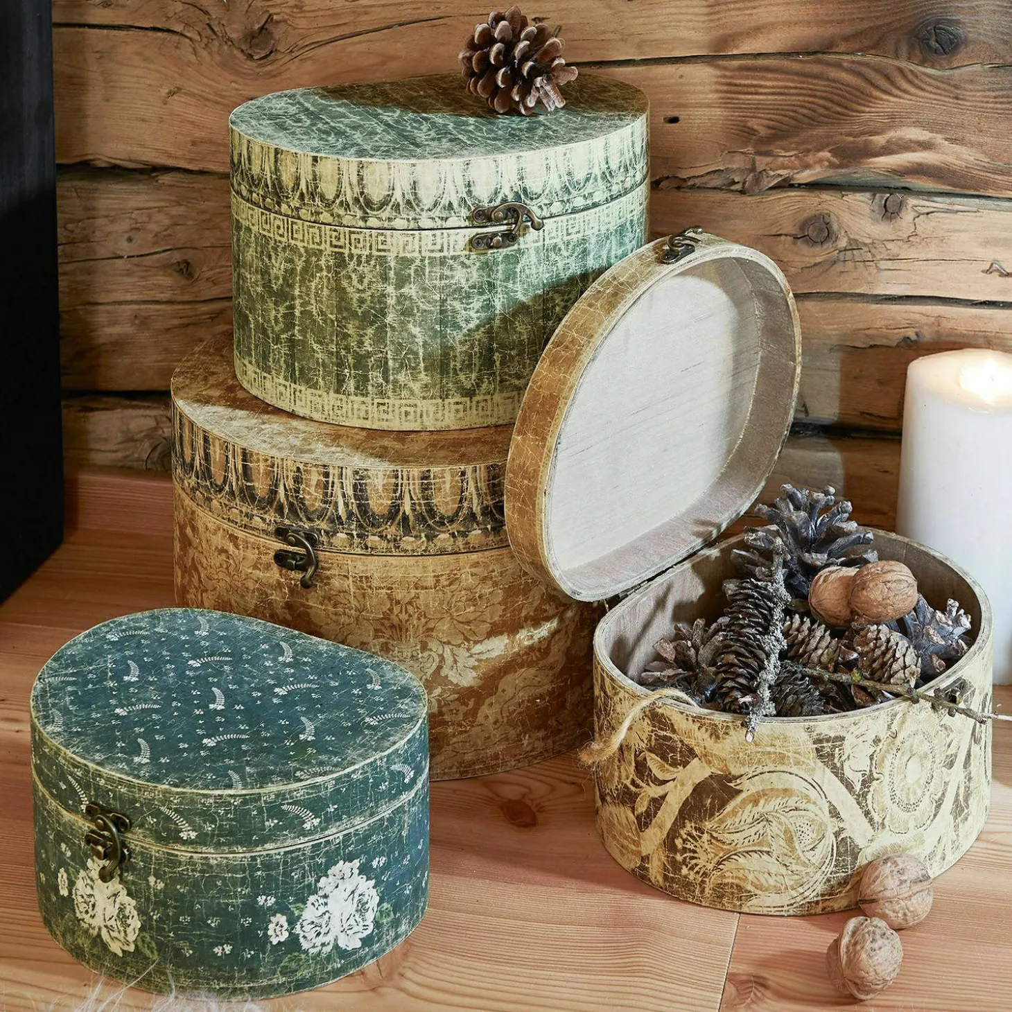 Set di 4 scatole Talais