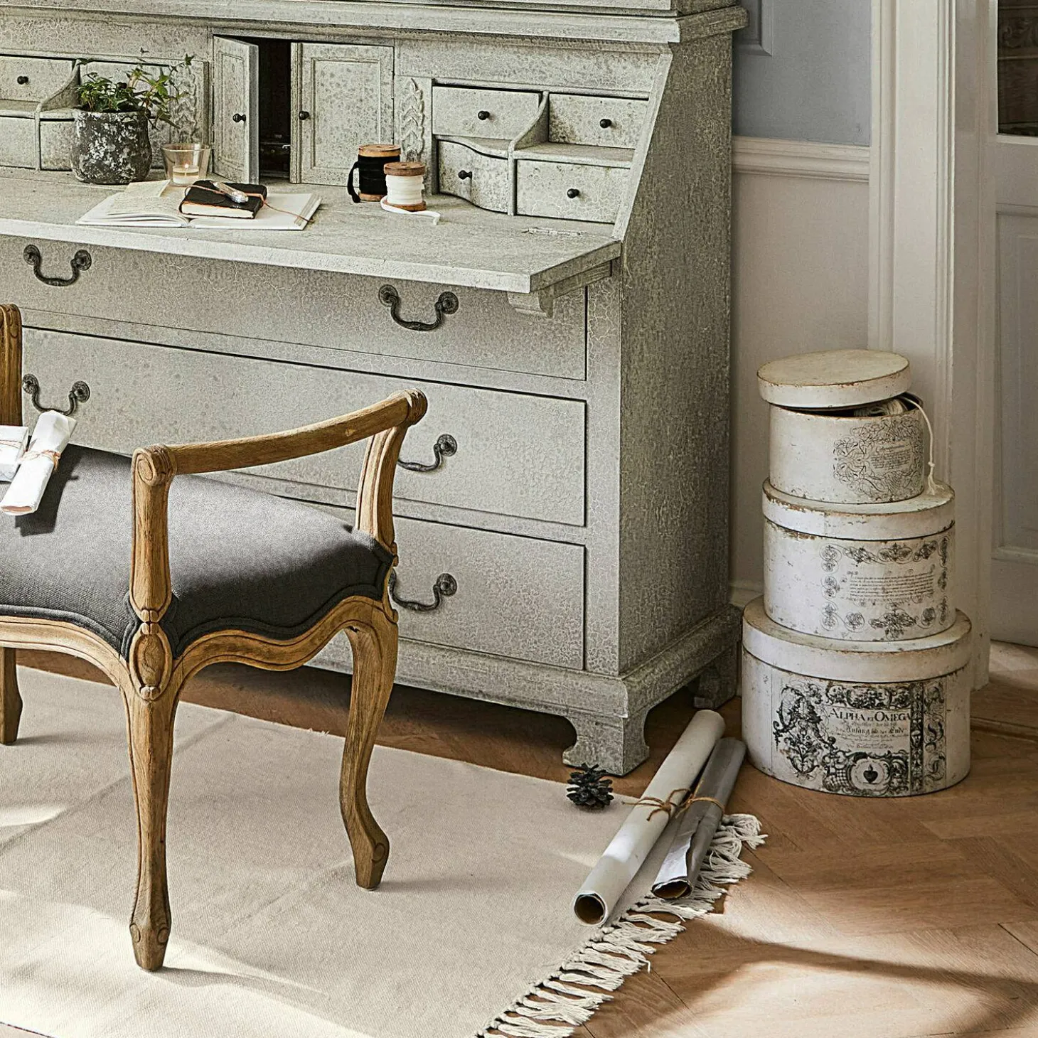 Set di 3 scatole Willma
