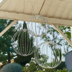 Set di 3 sfere a LED Brilliante