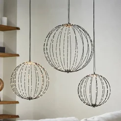 Set di 3 sfere a LED Brilliante