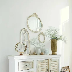 Set di specchio e 2 finestrelle decorative Morilev