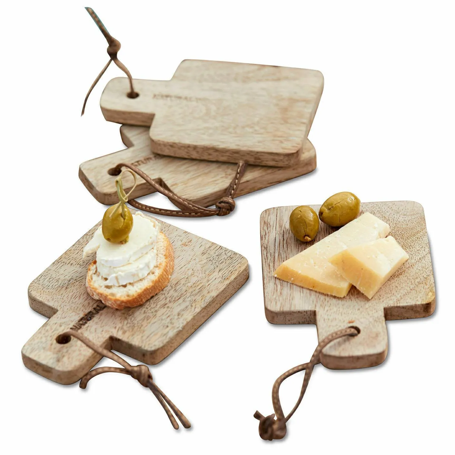 Set di 4 taglieri Boise