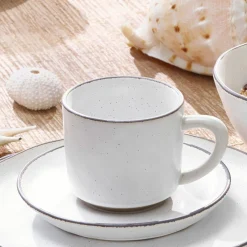 Set di 6 tazze con piattino Biarré