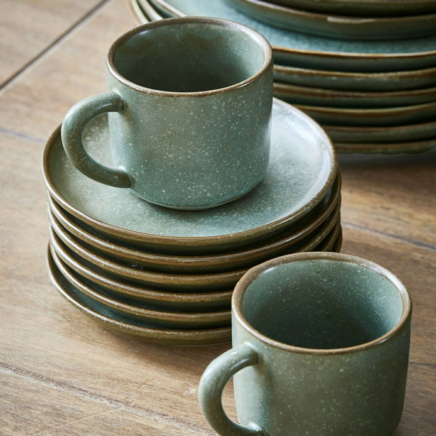 Set di 6 tazze con piattino Biarré