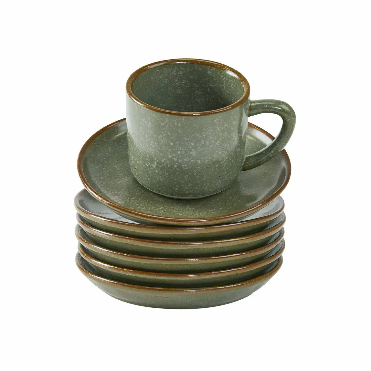Set di 6 tazze con piattino Biarré
