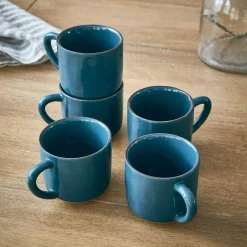 Set di 6 tazze con piattino Biarré