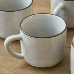Set di 6 tazze con piattino Biarré