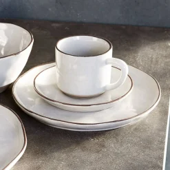 Set di 6 tazze con piattino Biarré