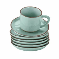 Set di 6 tazze con piattino Biarré
