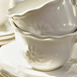 Set di 6 tazze con piattino Mallevesse