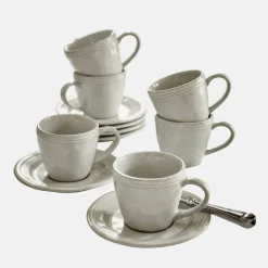 Set di 6 tazze con piattino Norrvik