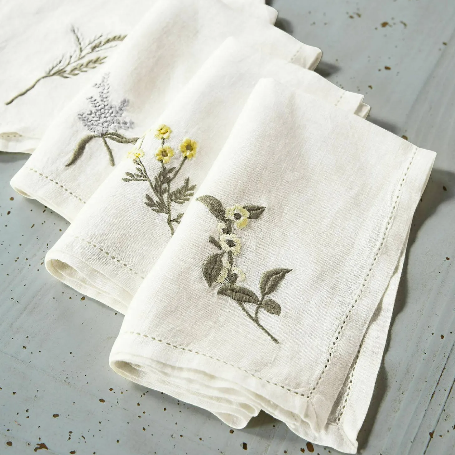 Set di 4 tovaglioli Lentilly