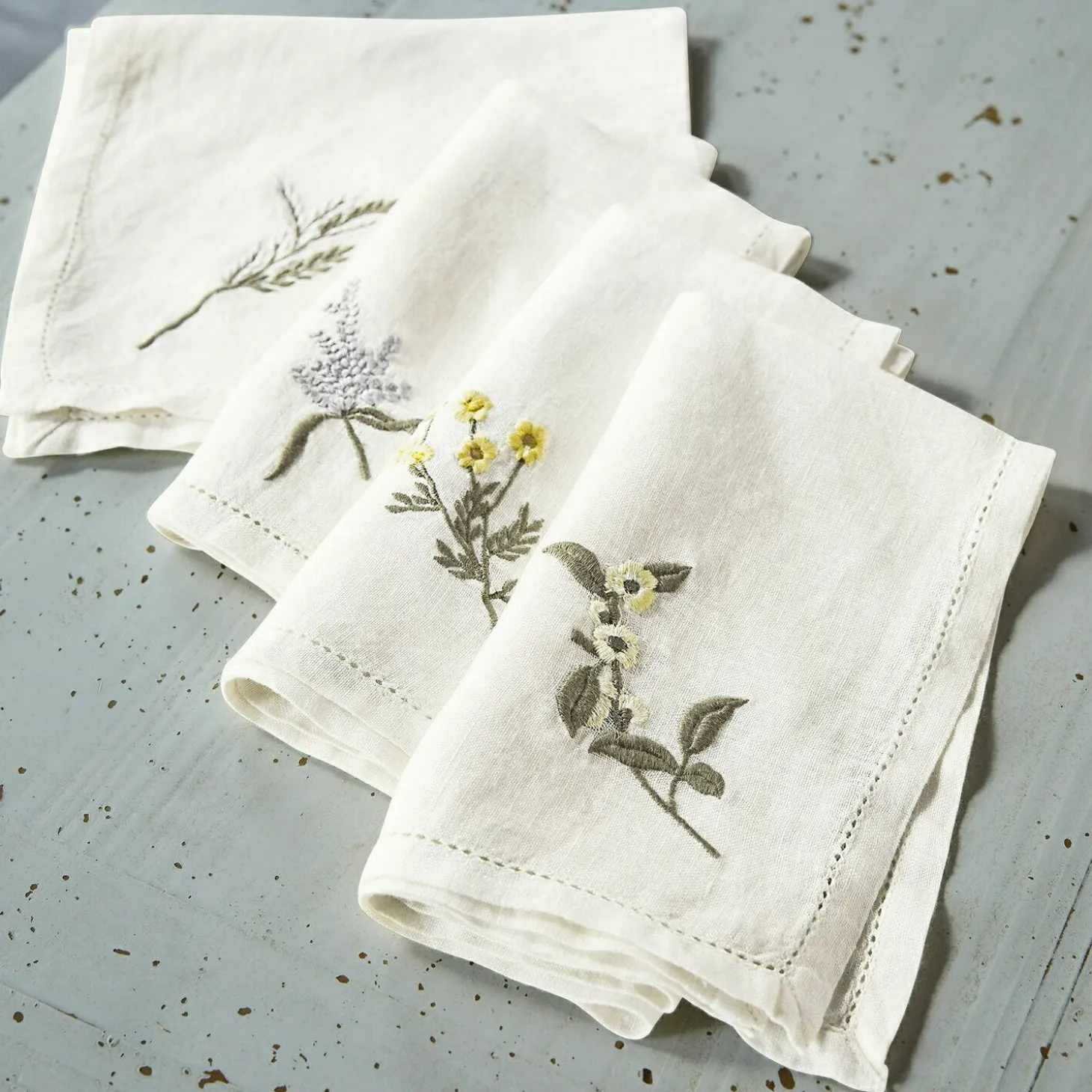 Set di 4 tovaglioli Lentilly