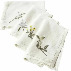 Set di 4 tovaglioli Lentilly