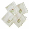 Set di 4 tovaglioli Mistletoe