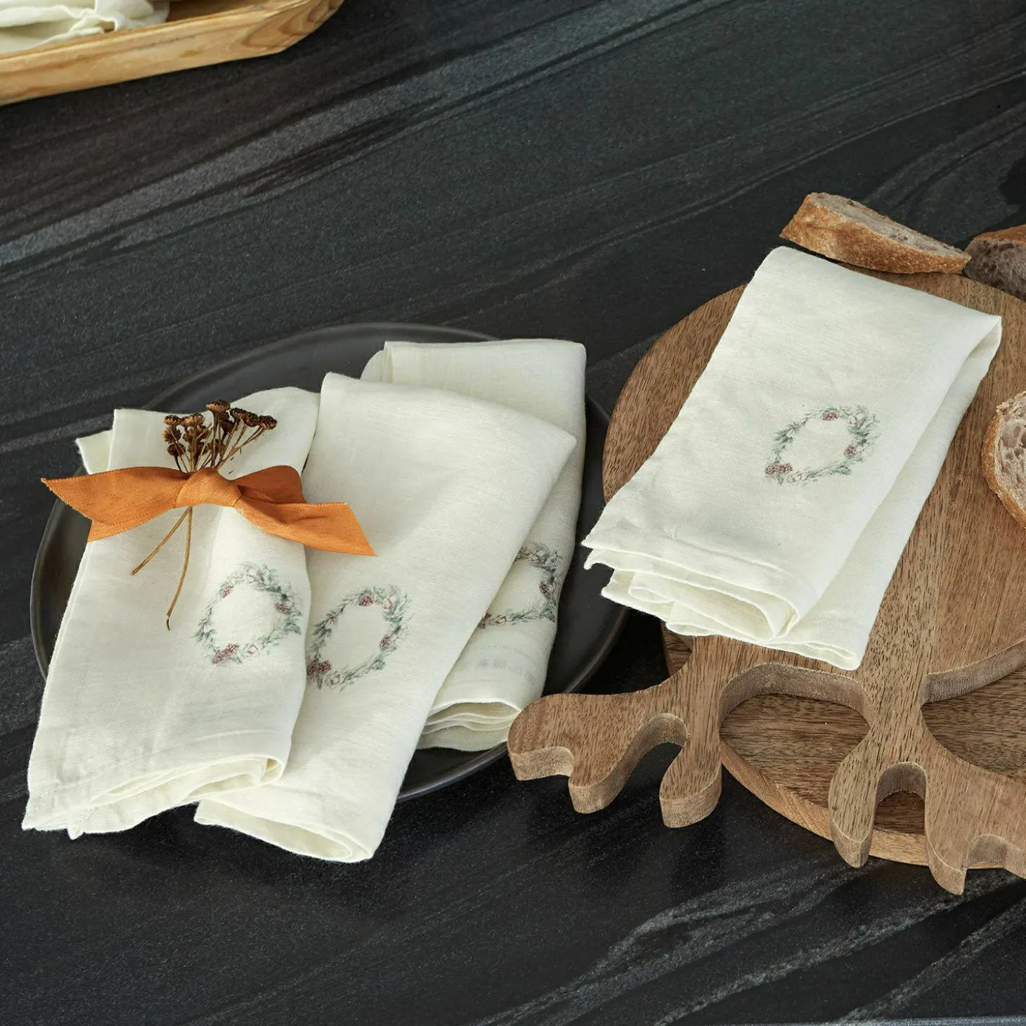Set di 4 tovaglioli Torge