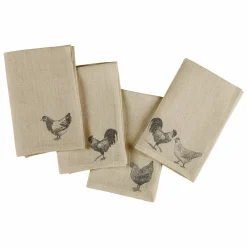 Set di 4 tovaglioli Walorine