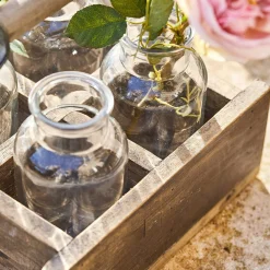 Set di 4 vasetti con cassetta Reverie