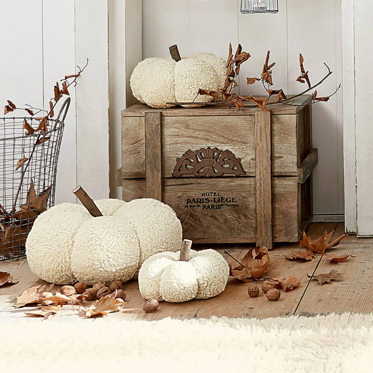 Set di 3 zucche decorative Benjamin