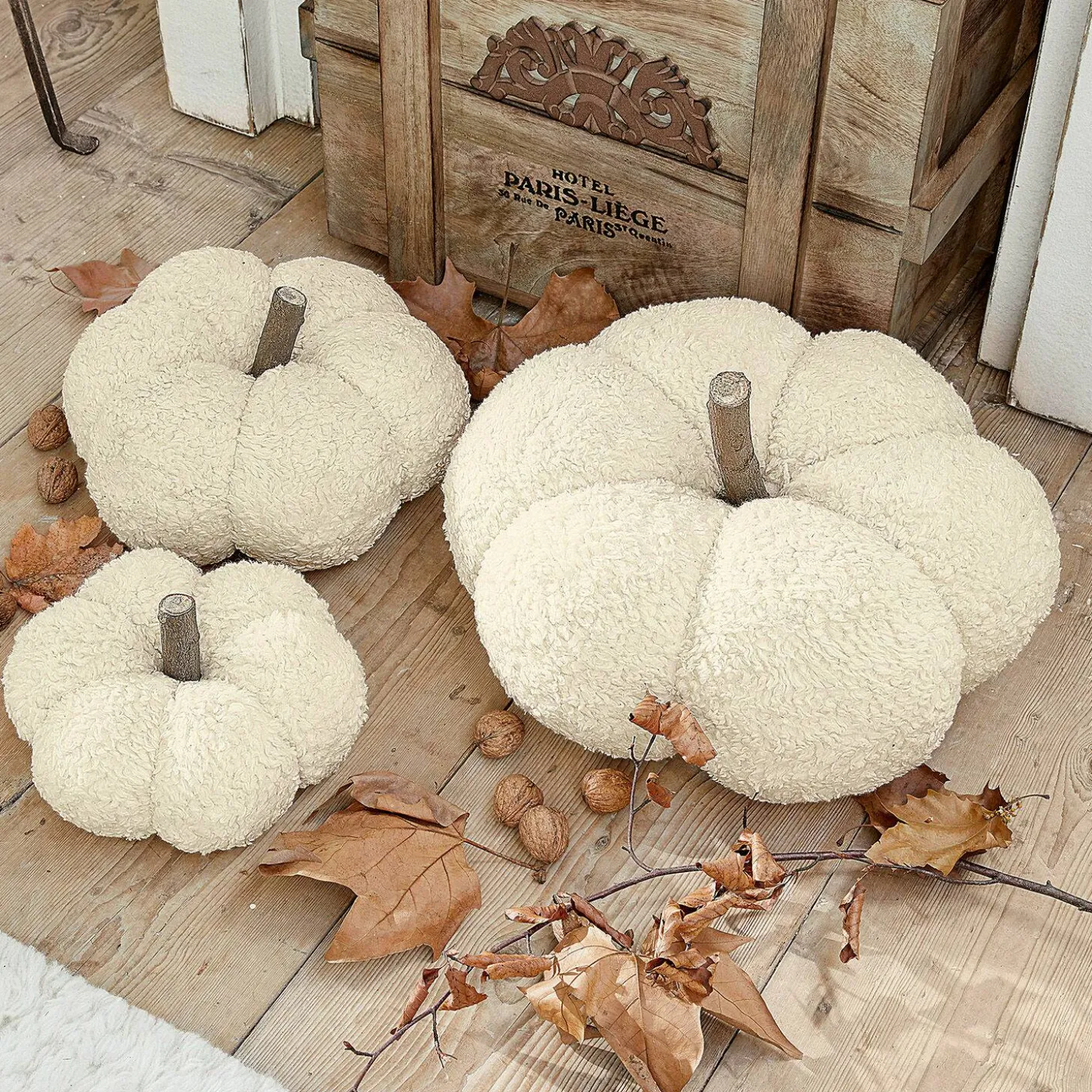 Set di 3 zucche decorative Benjamin