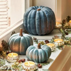 Set di 3 zucche decorative Pumpkin