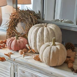 Set di 3 zucche decorative Pumpkin