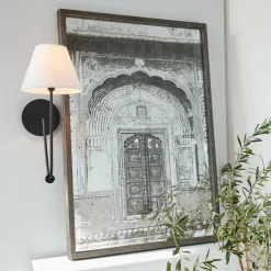 Specchio decorato Aminari